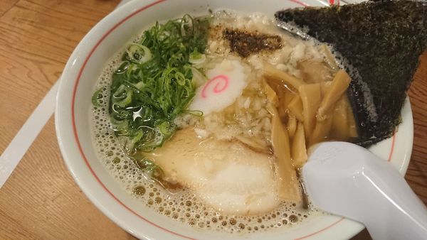 「あっさり煮干し弘前 800円」@別邸三く 中華蕎麦 萃の写真