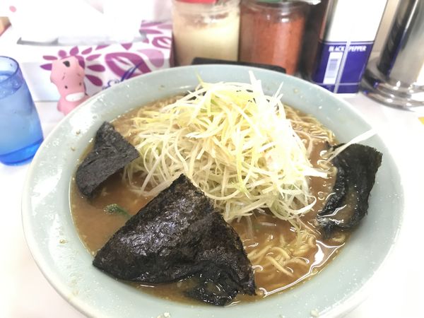 「ネギ味噌ラーメン（中盛）」@ラーメンショップ 宮沢湖店の写真