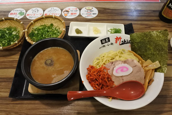 「えび辛つけ麺￥９７０」@麺屋 つけ麺・らーめん 新の写真