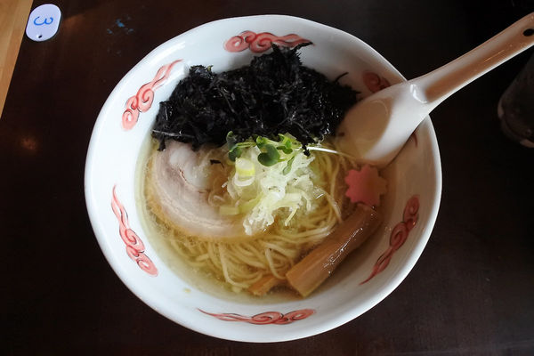 「岩のり塩そば￥８７０」@元祖つくば餃子工房 龍神家の写真