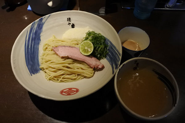 「【限定】薬涼 潮つけそば（普通盛）￥９５０」@麺や 虎徹の写真