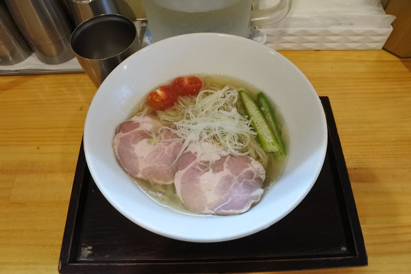 「【限定】冷や冷や塩そば￥９００」@麺屋 希楽夢の写真