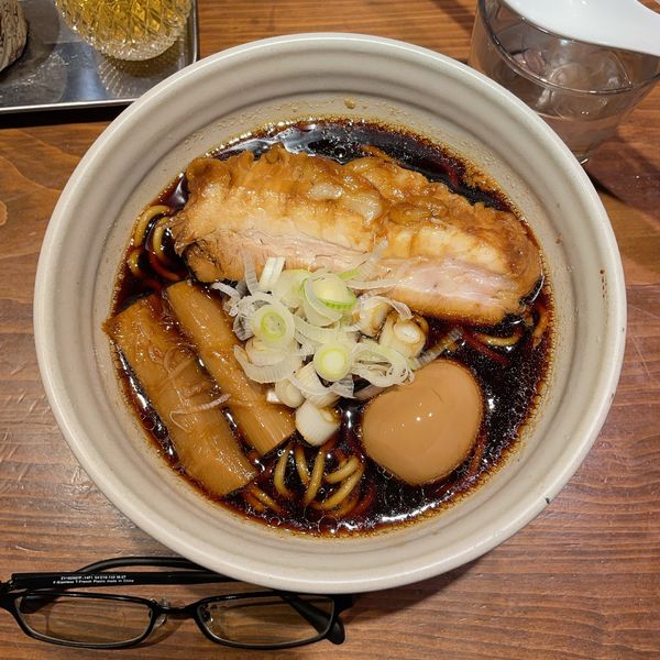 「らーめん micro」@人類みな麺類 東京本店の写真