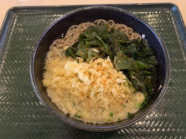 「わかめそば 410円」@めん家 経塚シティ店の写真