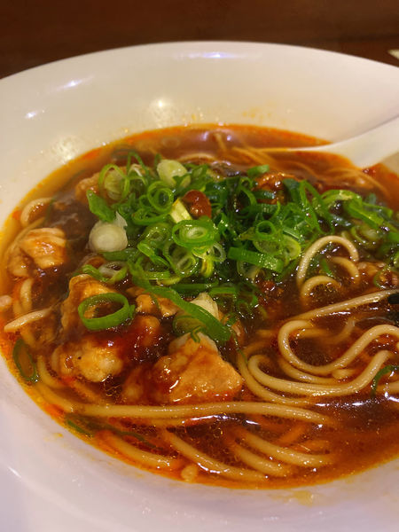 「牛ホルモン麻婆ラーメン」@花鳥風月の写真