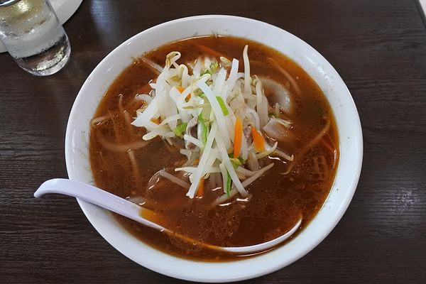 「みそラーメン￥５５０」@ヨット食堂 貝地支店の写真