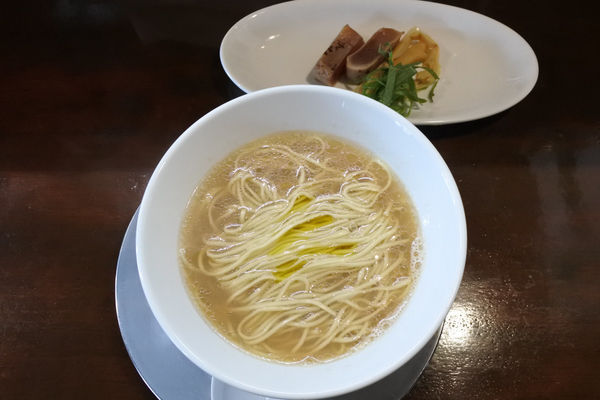 「魚貝潮Ⅱ（温）￥１０００」@麺屋 菜花奈の写真