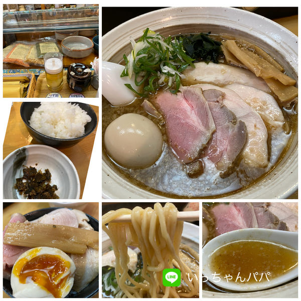 「特製鶏和風醤油ラーメン 1000円 白ご飯 150円」@讃岐ラーメン 香麦の写真