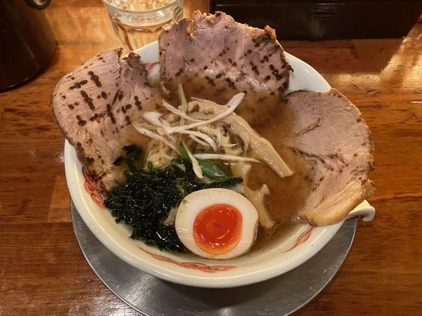 「チャーシュー麺」@麺・DINING 毘沙門天の写真