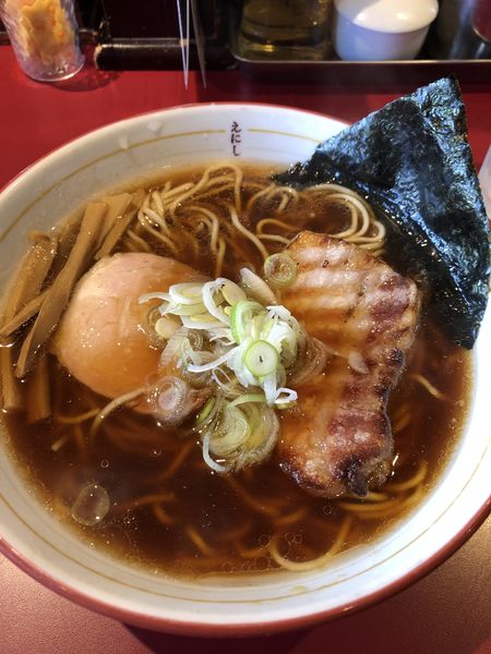 「ミックスラーメン(醤油)800円」@戸越らーめん えにしの写真