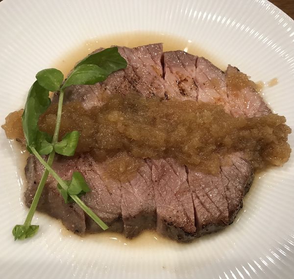 「炙り焼きチャーシュー&拉麺¥950」@創作麺工房 鳴龍の写真