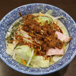 鰹だし油辛そば￥８５０