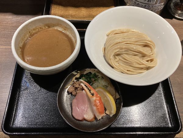 「【限定】濃厚蟹味噌クリィミーつけ麺」@鴨出汁中華蕎麦 麺屋yoshikiの写真