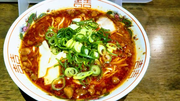 「辛い尾道ラーメン」@尾道ラーメン 暁 小町店の写真