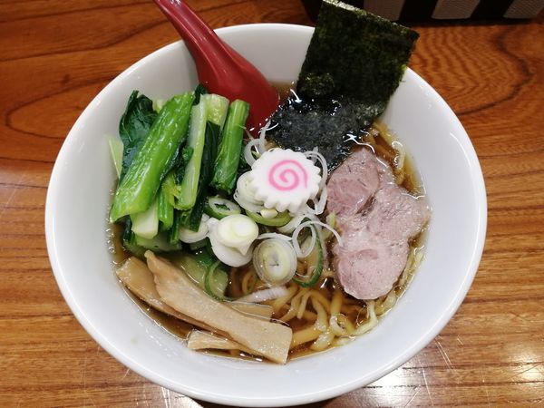 「らぁめん　小　530円　(11時まで)」@神田らぁめん 悠 HARUKAの写真