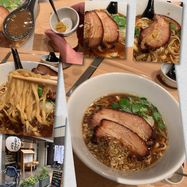 「喜多方おろしらーめん1000円」@おそうざいと煎餅もんじゃ さとうの写真