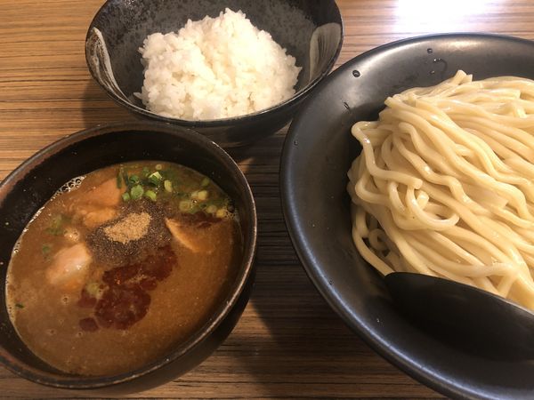 「吟醸味噌つけ麺・大+ごはん（1000+100円）」@吟醸らーめん 久保田 本店の写真
