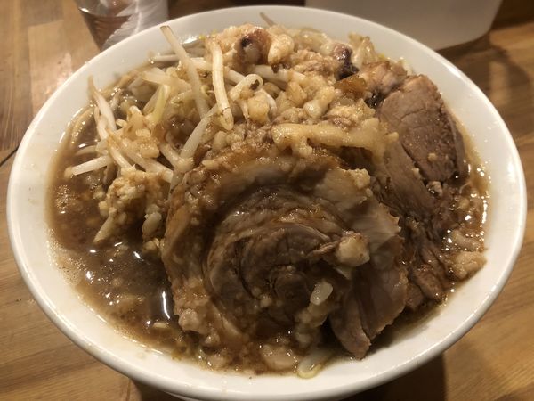 「ラーメン300ｇニンニク少し（850円）」@Yume Wo Katare Kyotoの写真