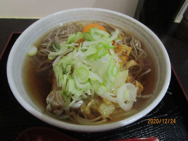 「天玉そば 500円」@そば・うどん たぬきの写真