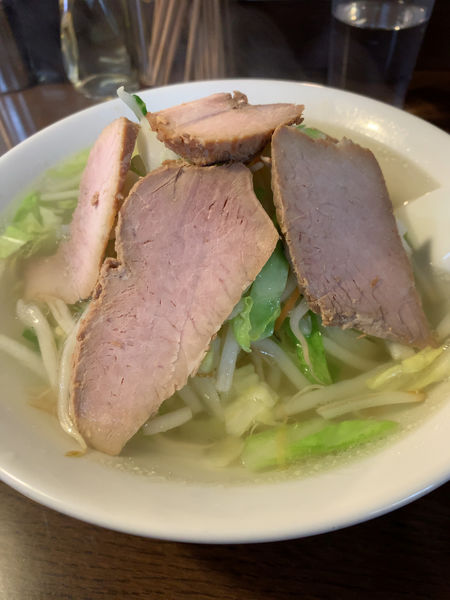「タンメン+チャーシュー」@はつねの写真