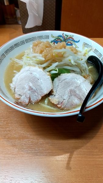 「小ラーメン　抜き　野菜少なめ　あぶら」@ラーメン豚山 大塚店の写真