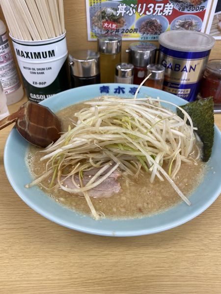 「ネギミソラーメン」@ラーメン青木亭 越谷店の写真