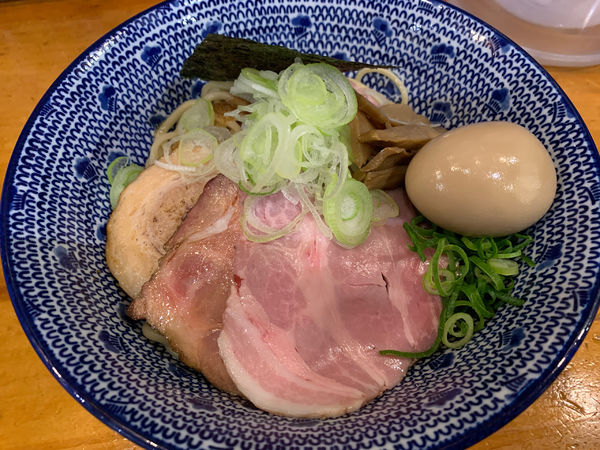 「海老まぜそば塩　チャーシュー2枚　味玉」@喜元門 つくばサイエンス通り店の写真