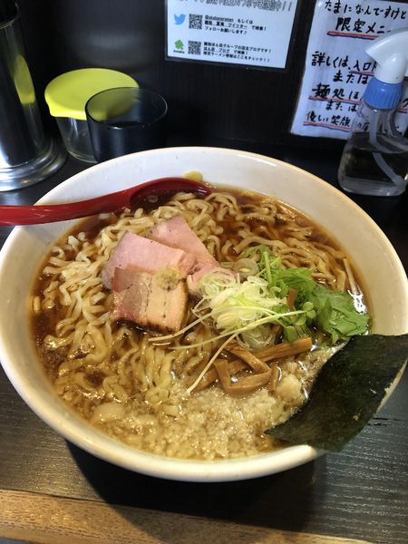「醤油ラーメン（麺特盛）」@麺処 夏海の写真