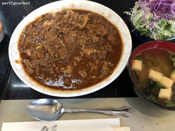 「カツカレー ランチタイム(840円)」@げんこつ亭の写真