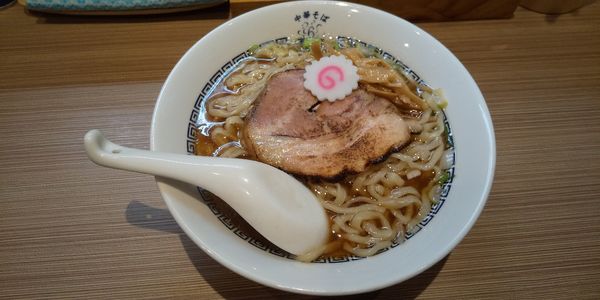 「中華そば 白」@中華そば 六感堂の写真