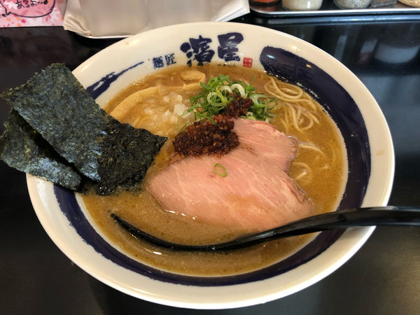 「濃厚焦しニンニク煮干しそば」@麺匠 濱星 溝の口店の写真