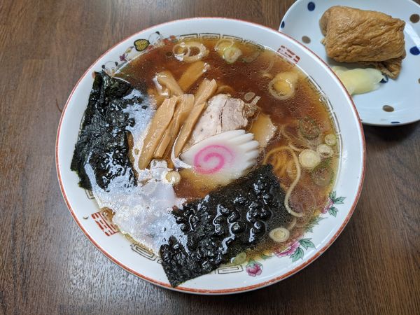 「中華そば　750円」@伊勢屋 坂下店の写真