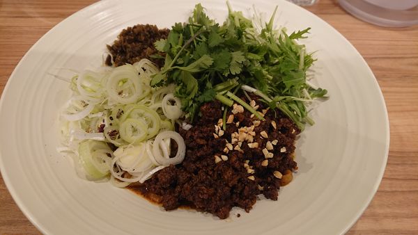 「汁なし担々麺」@麺処 ほん田 秋葉原本店の写真