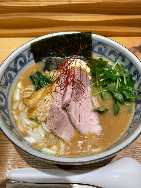 「濃厚酒粕そば（1100円）」@銀座 風見の写真