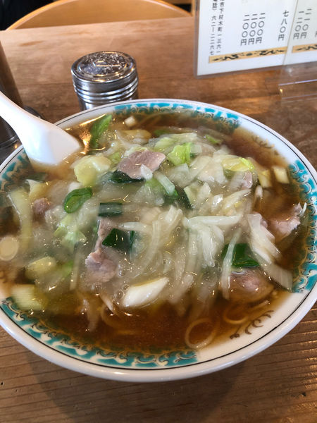 「豚そば」@安喜亭 本店の写真