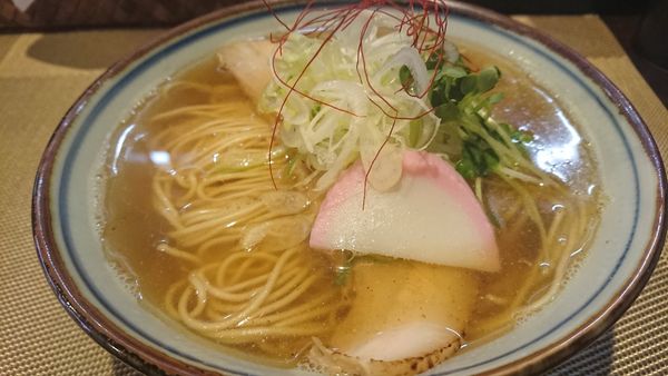 「魚出汁そば 750円」@かしやの写真