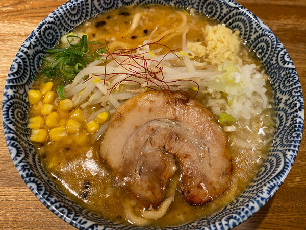 「焙煎味噌そば」@麺恋処 爆龍の写真