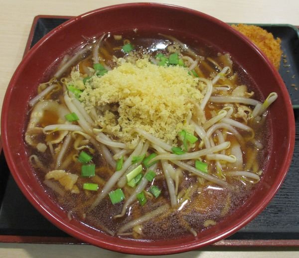 「肉モヤシあんかけ中華　580円」@ゆで太郎 池袋2丁目店の写真