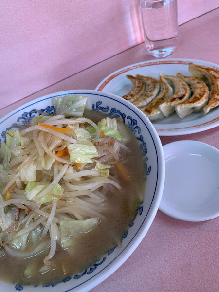 「タンメン　ギョーザ」@柳屋の写真