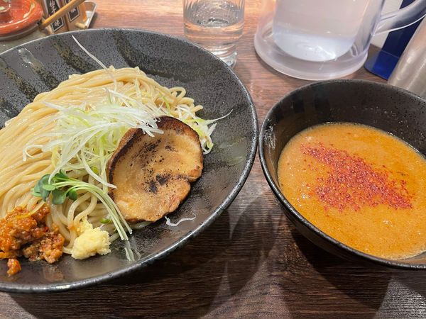 「【冬季限定】辛味噌つけ麺1000円」@つけめんTETSU 壱の木戸 水戸店の写真