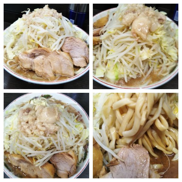 「小ラーメン（ヤサイアブラ）+麺増し」@ラーメン二郎 川越店の写真