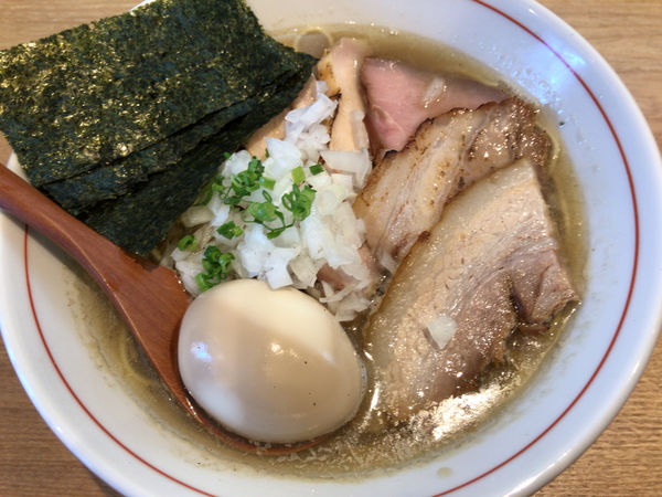 「中華そば｢煮干し｣塩＋味付き替え玉 ら～めん用」@(SCLabo)の写真