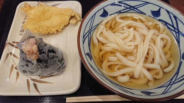 「（期間限定）ランチセット　５００円　※」@丸亀製麺 松戸栗ヶ沢店の写真