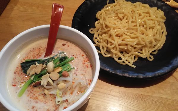 「[限定]ゴマ担つけ麺」@つけ麺 ががちゃい 中山店の写真