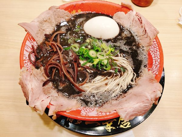 「黒チャーシューメン」@博多一幸舎 京都拉麺小路店の写真
