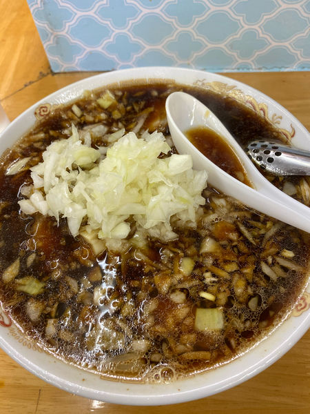 「チャーシューメン➕大盛➕薬味➕麺硬め」@ラーメン富士屋 五井店の写真