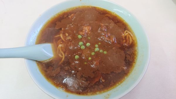 「カレーらーめん  650円」@まこと食堂の写真