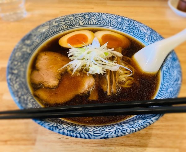 「醤油（￥700）＋味玉（￥100）」@ら・めん 風の写真