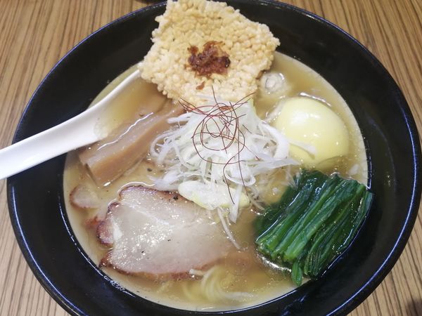 「特選しおそば¥500（クーポン半額）」@金字塔 蒲生店の写真