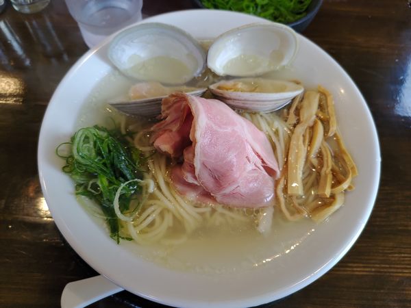 「貝塩らぅめん」@ラゥメン大地の写真